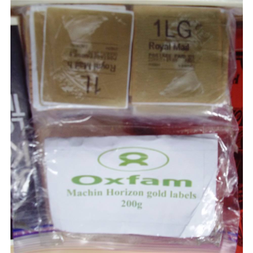 200g Machin Horizon gold labels | Oxfam GB | Oxfam’s Online Shop