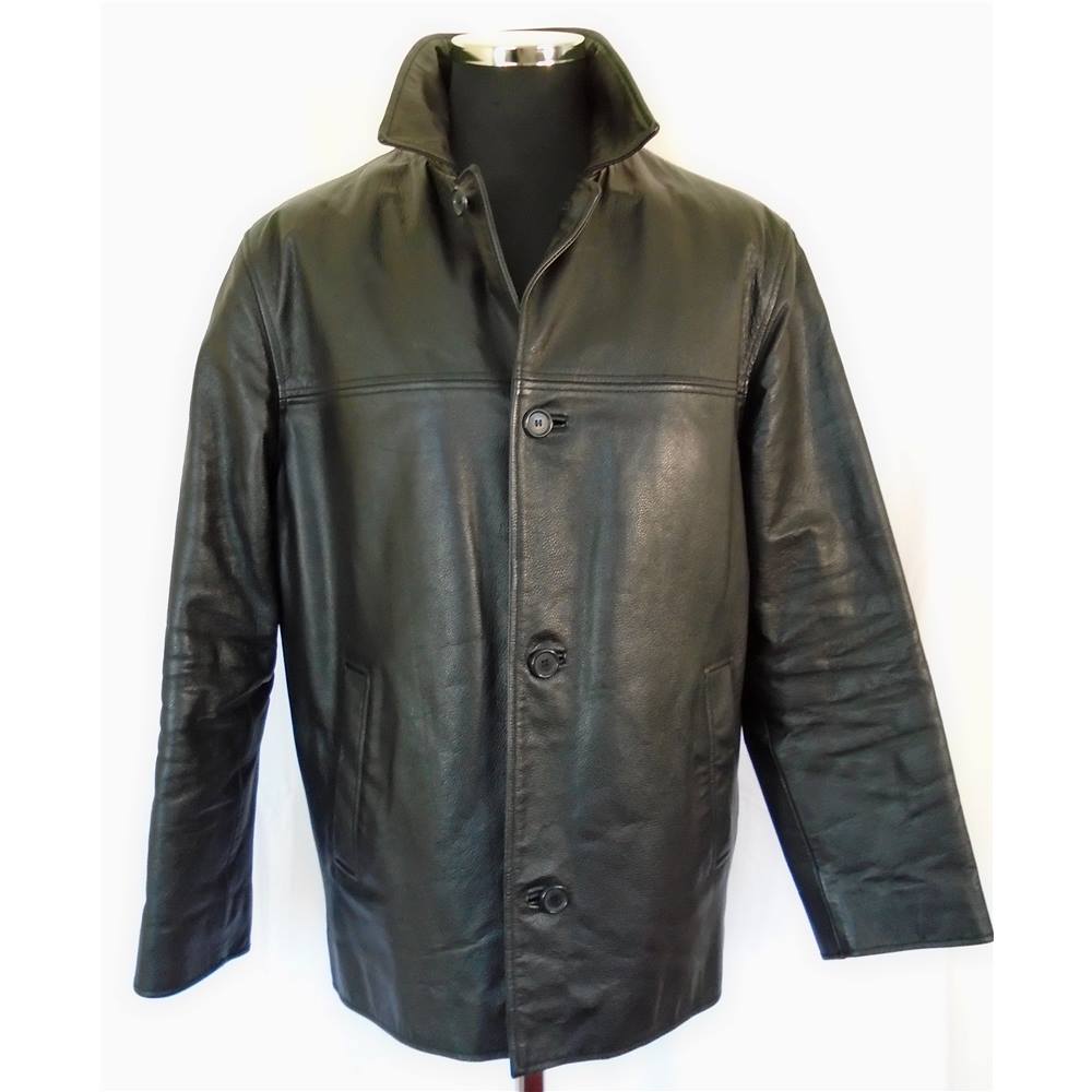 Ciro Citterio - Black - Leather jacket | Oxfam GB | Oxfam’s Online Shop