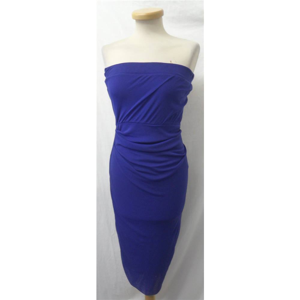 KOOKAÏ - Size: 2 - Persian blue - Strapless dress | Oxfam GB | Oxfam’s ...