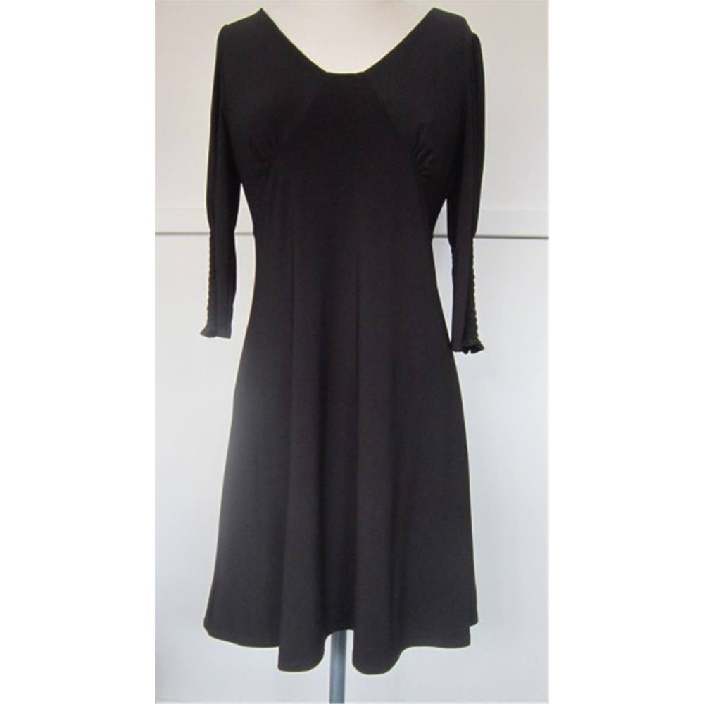 Ossie Clark size 12 stunning black dress Ossie Clark - Size: 12 - Black ...