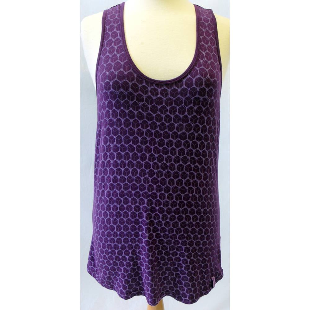 Kathmandu - Size: 10 - 2-tone Purple - Ladies' Sleeveless top/vest ...