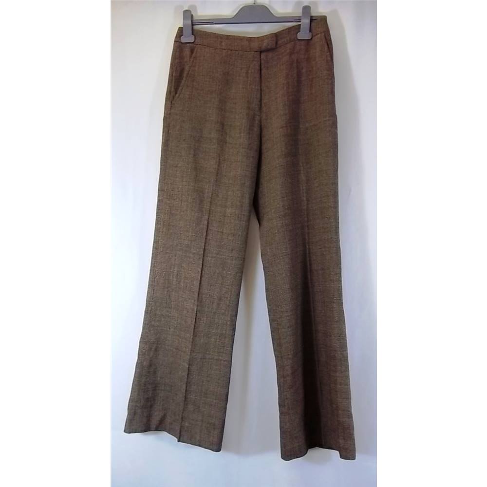 Jigsaw - Size: 30 Waist - Brown - Trousers | Oxfam GB | Oxfam’s Online Shop