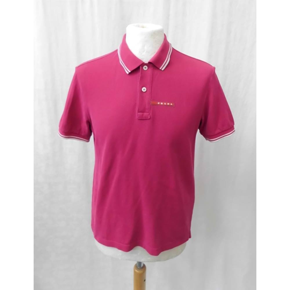 Prada - Size: S - Pink - Polo shirt | Oxfam GB | Oxfam’s Online Shop