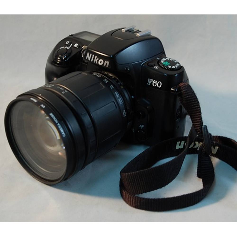  Nikon F60  35mm Film SLR with 28 200 zoom lens Oxfam GB 