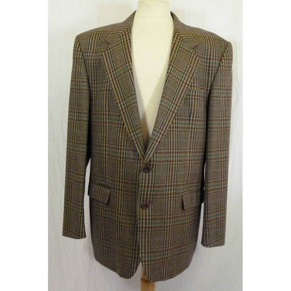 Wool Check Sports Jacket from Daks in a 44 inch chest size | Oxfam GB ...