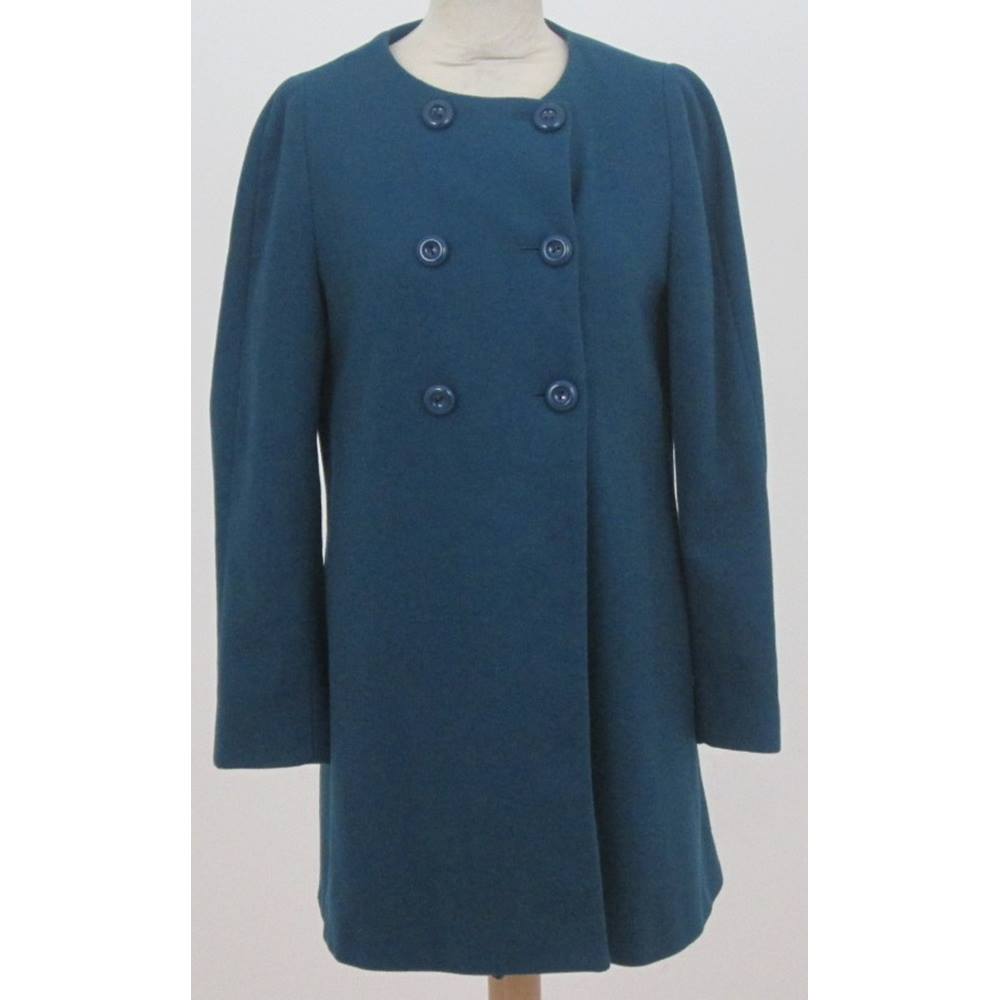 Zara - Size: M - Midnight Green - Wool blend coat | Oxfam GB | Oxfam’s ...