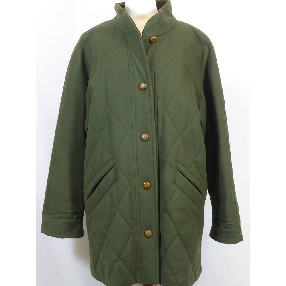 Classic Loden coat by Schneiders of Salzburg - Size: 12 - Green - Smart ...