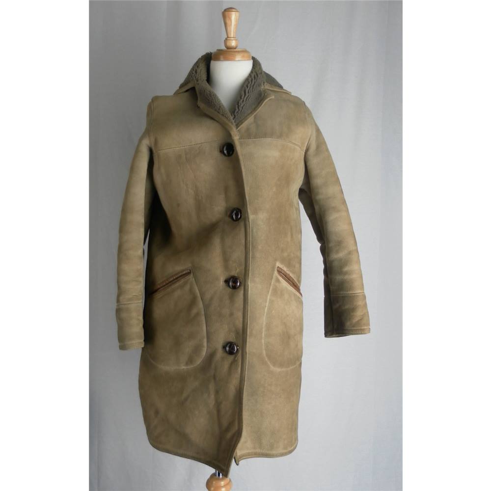 Baily's Glastonbury - Size: M - Beige - Sheepskin coat | Oxfam GB ...
