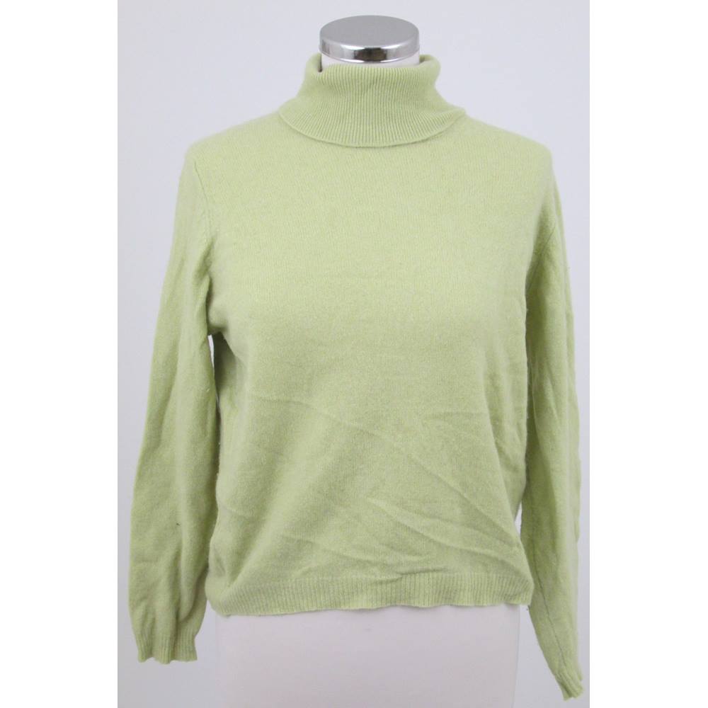 Unbranded, size L lime green cashmere jumper | Oxfam GB | Oxfam’s ...