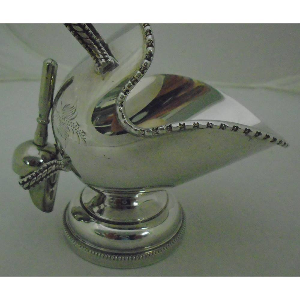 Vintage Silver Plate Sugar Bowl & Spoon | Oxfam GB | Oxfam ...