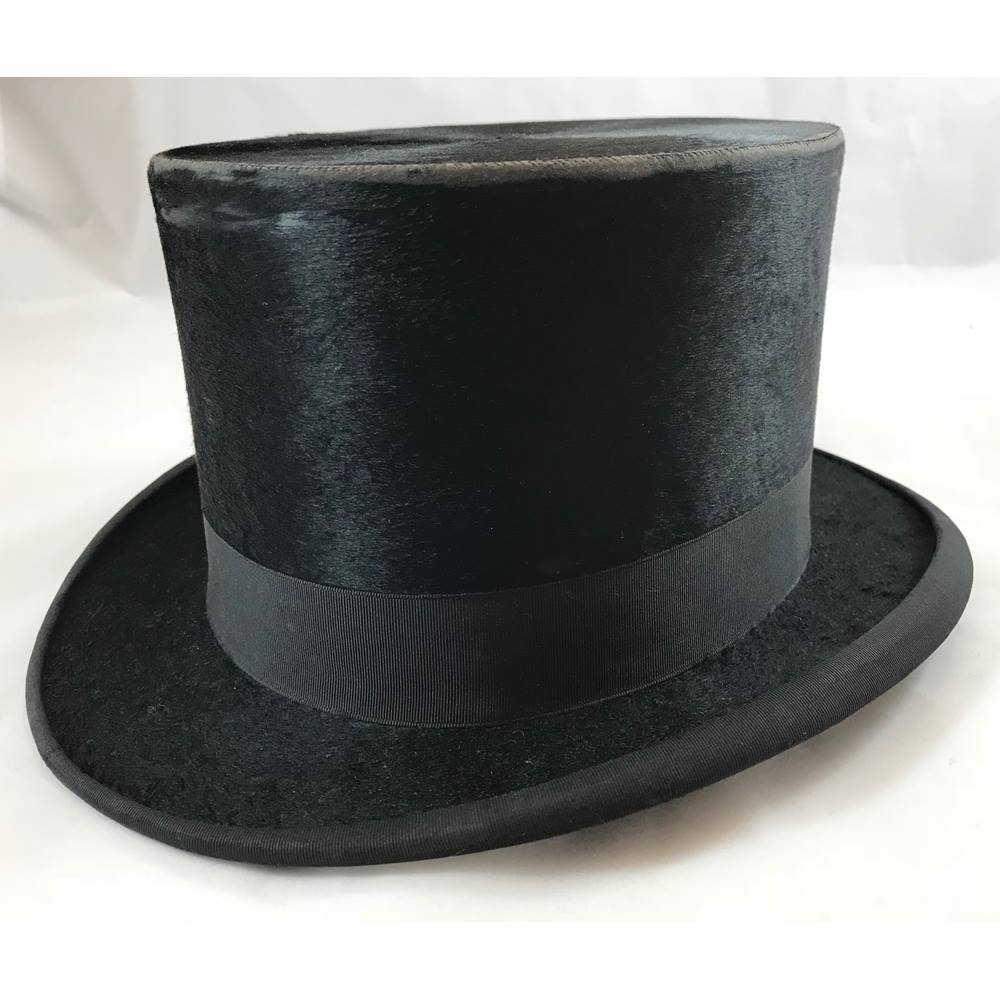 Vintage Black Silk Top Hat | Oxfam GB | Oxfam’s Online Shop