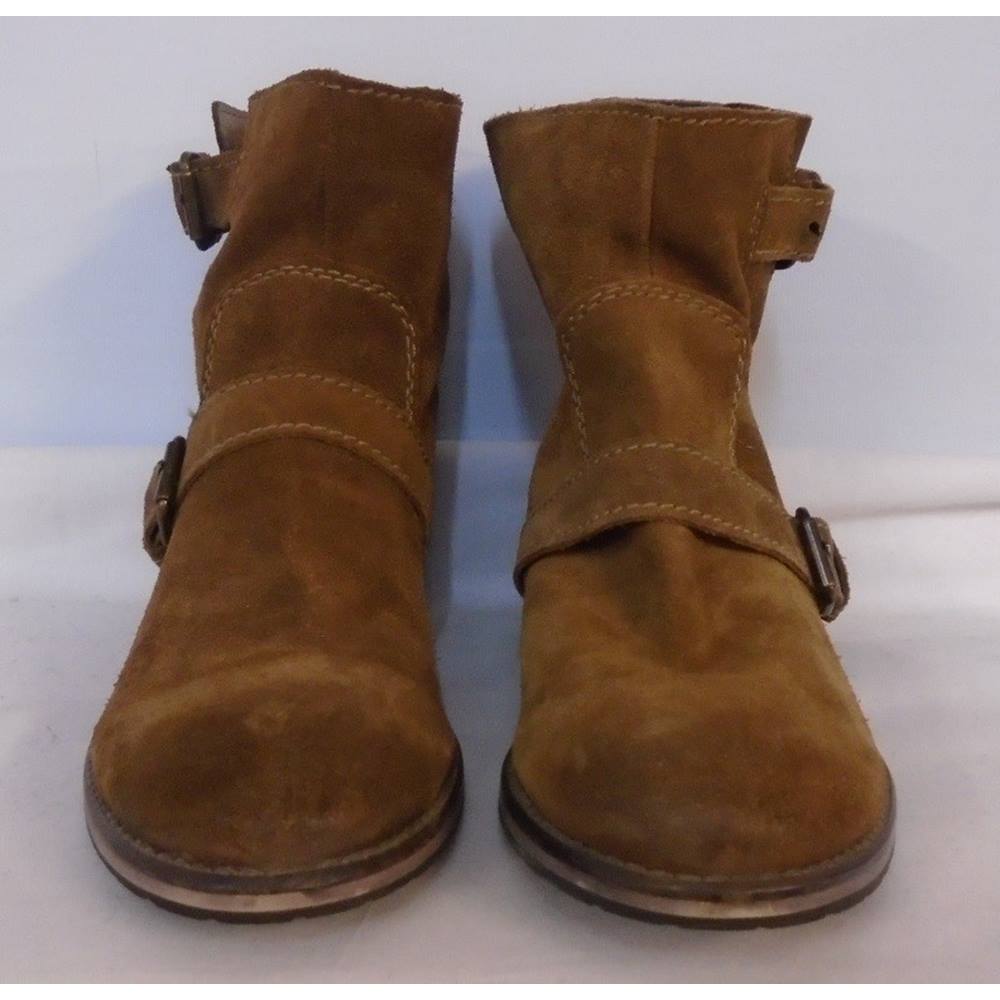 Pull And Bear - Size: 5.5 - Brown - Boots | Oxfam GB | Oxfam’s Online Shop