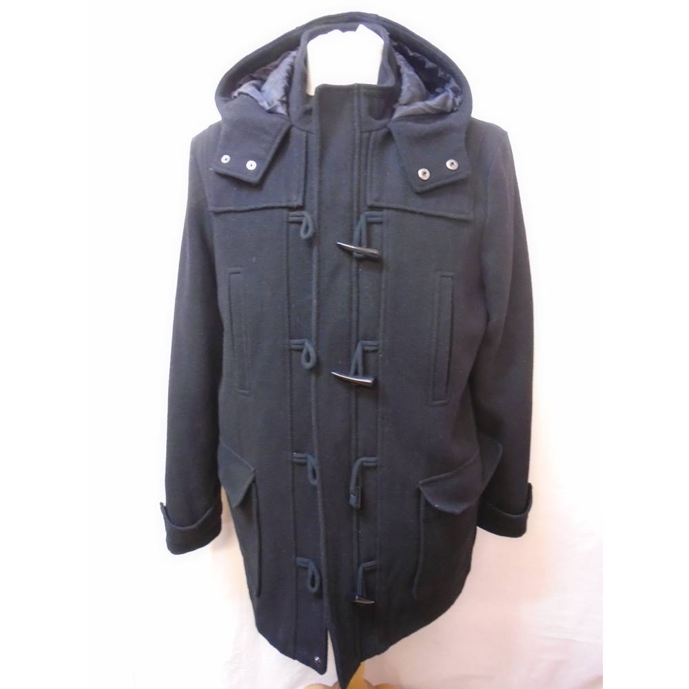 Cedar Wood State - Size: L - Black - Duffle Coat | Oxfam GB | Oxfam’s ...