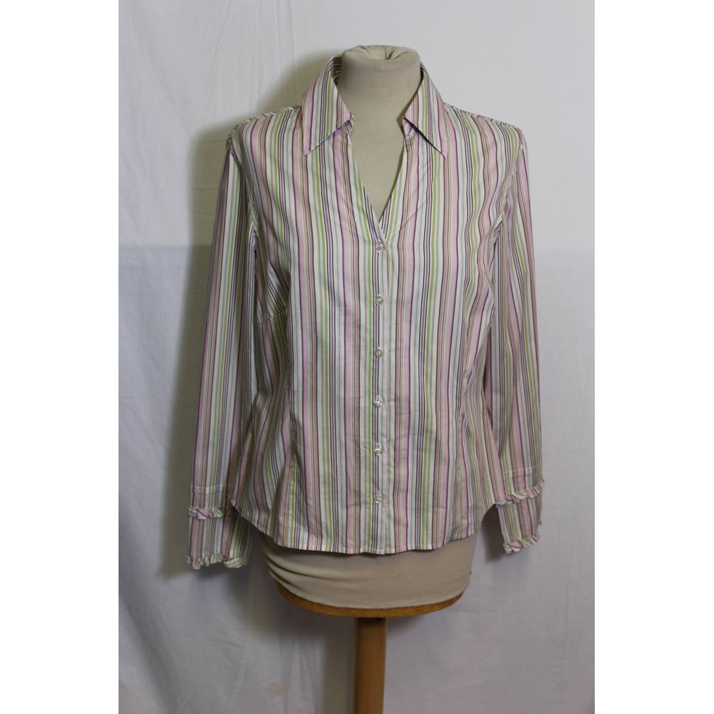 Laura Ashley striped blouse 12 BNWT Laura Ashley - Multi-coloured ...