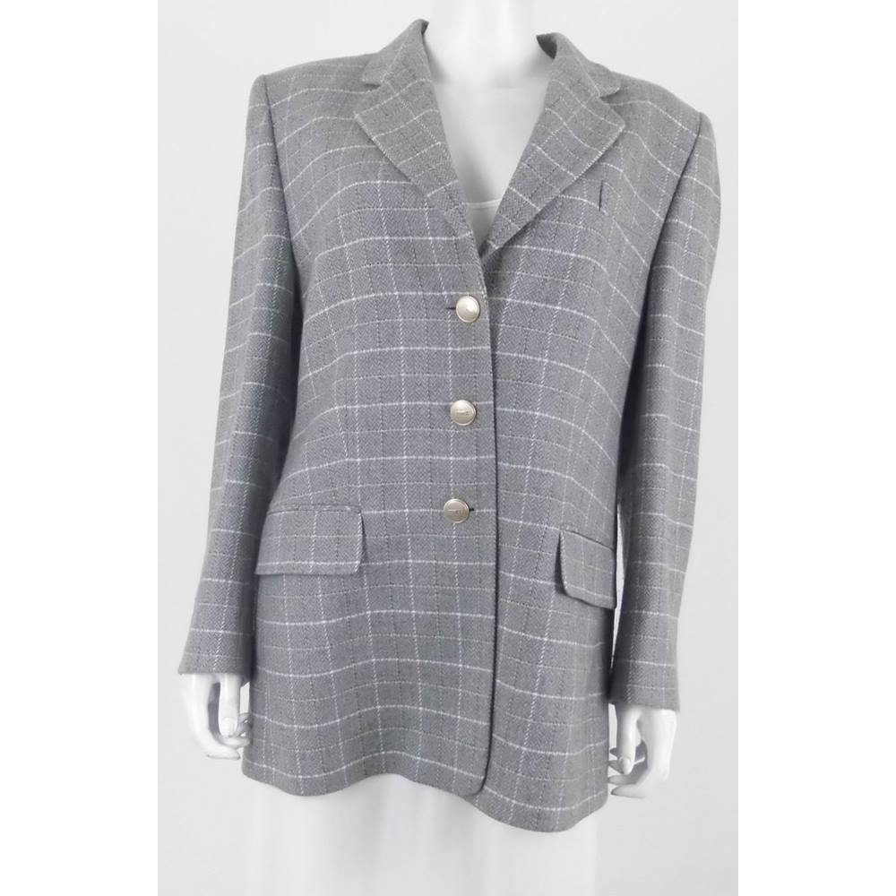 Basler Vintage 16 Grey Pure Wool Jacket | Oxfam GB | Oxfam’s Online Shop