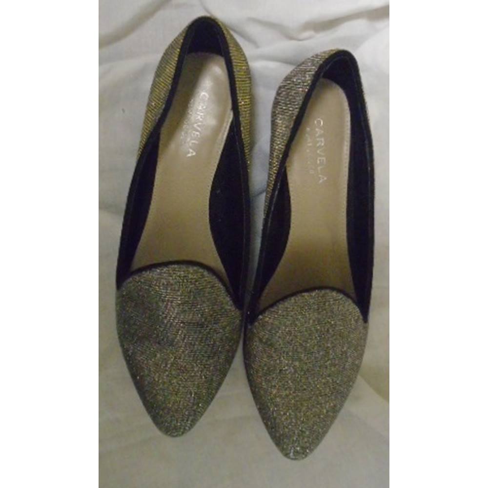 kurt geiger flat sparkly shoes