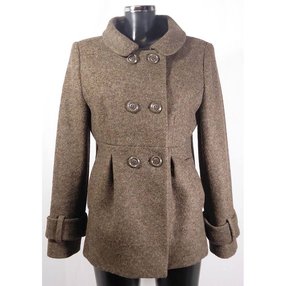 M&S wool reefer jacket size 14 | Oxfam GB | Oxfam’s Online Shop