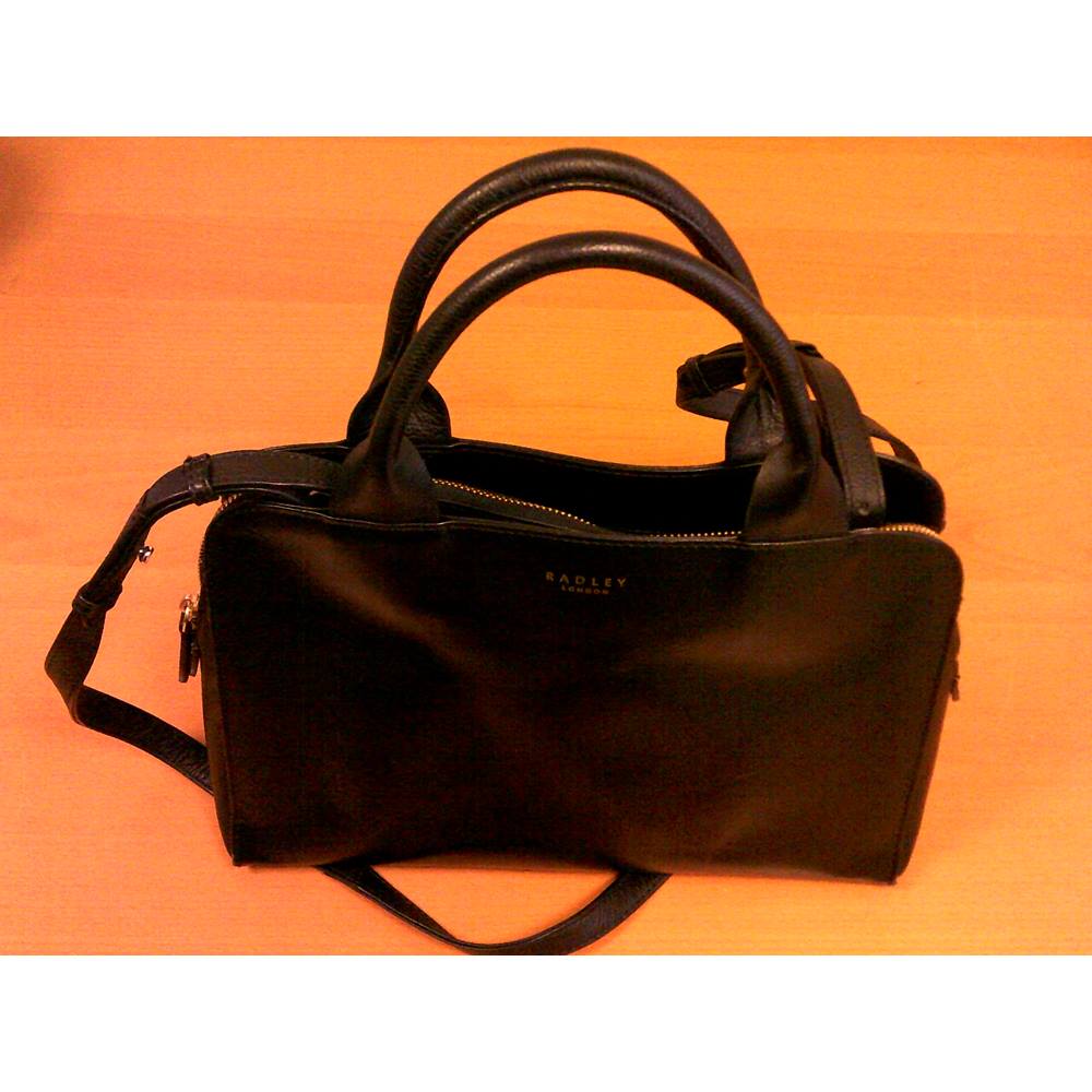 Radley London Black Leather Handbag | Oxfam GB | Oxfam’s Online Shop