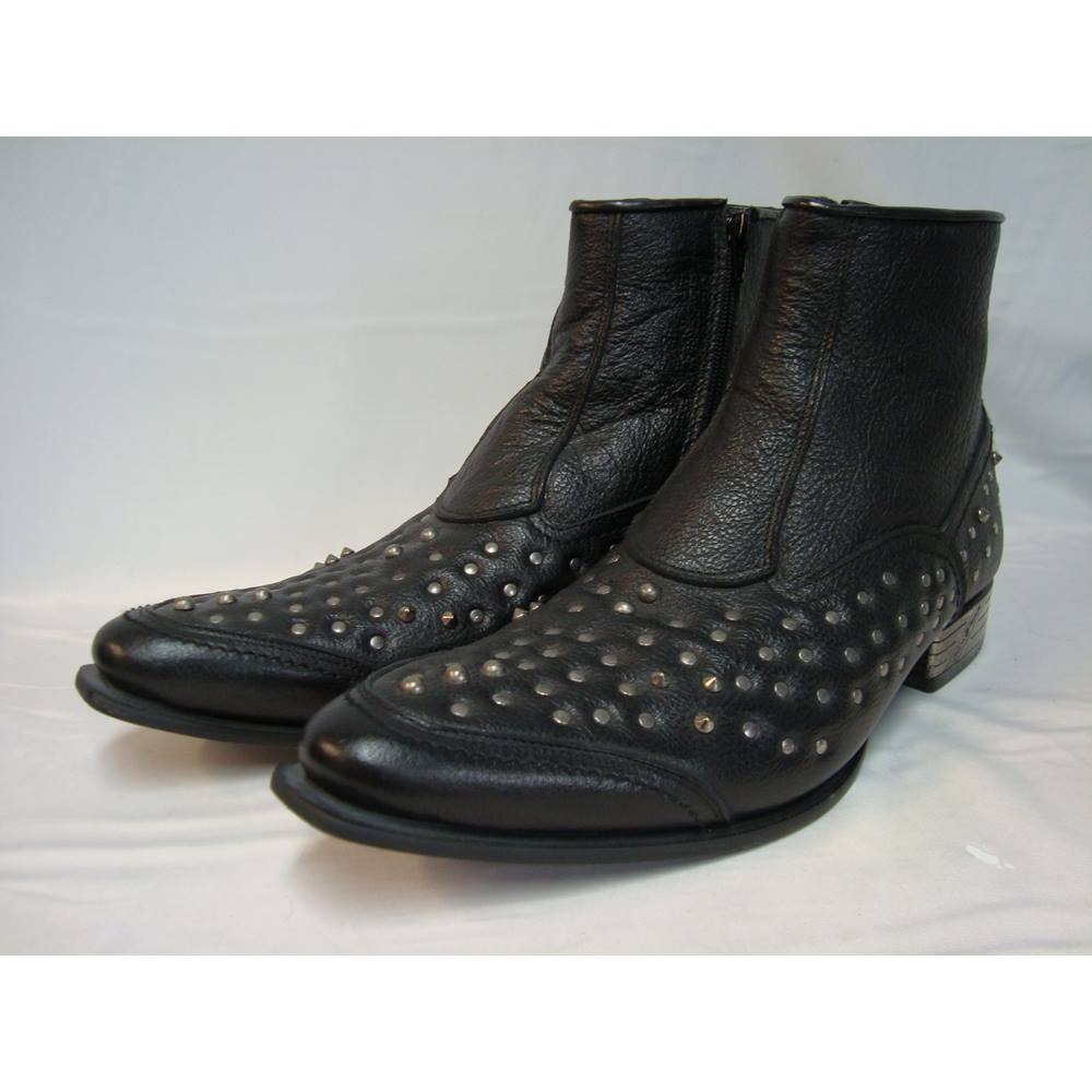 New Rock Original Men's Studded Ankle Boots - size 10.5 | Oxfam GB ...