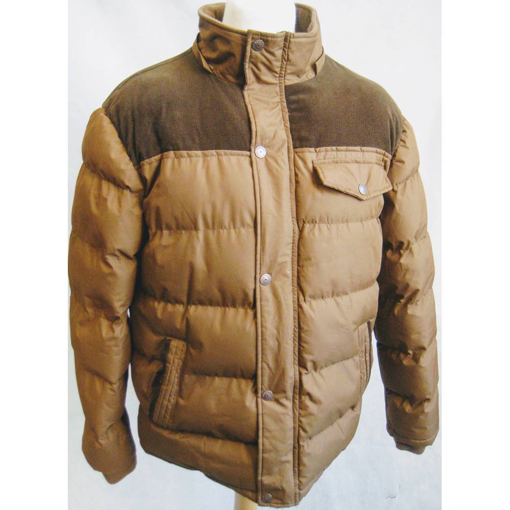 Twisted Soul Heritage tan padded jacket size XL Twisted Soul - Size: XL ...