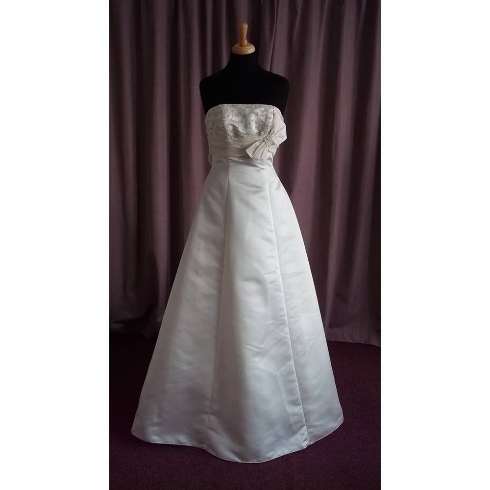 Alice James Strapless Wedding  Dress  Size 12 Oxfam  GB 