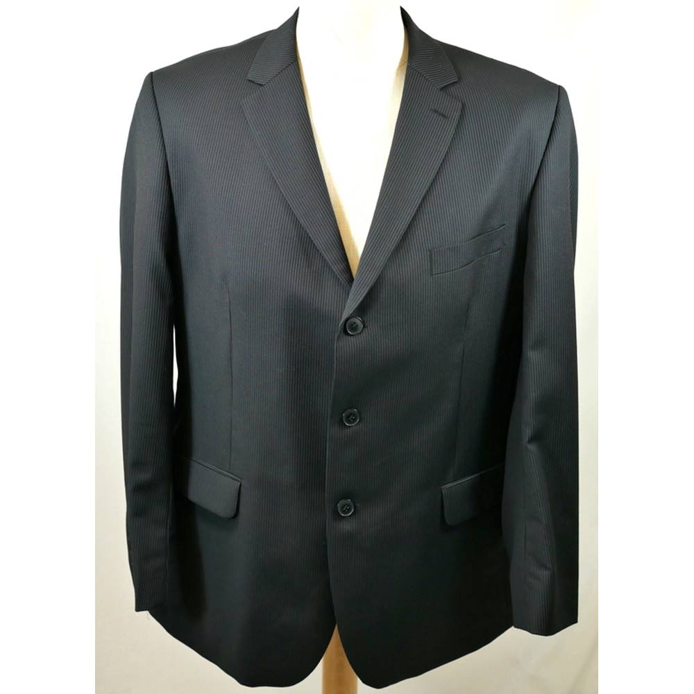 Pierre Cardin - Size: L (44 R) - Black - Single breasted suit jacket ...