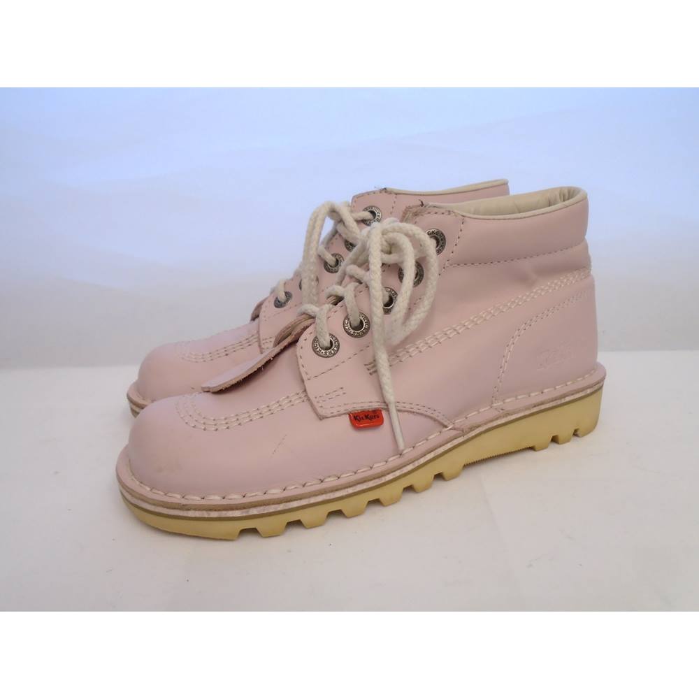 baby pink kickers size 5