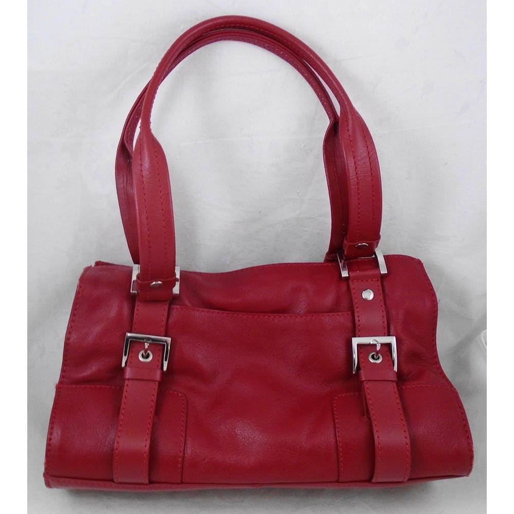 Debenhams Red Leather Handbag Oxfam Gb S Online Debenhams Red Leather Handbag Loading Zoom