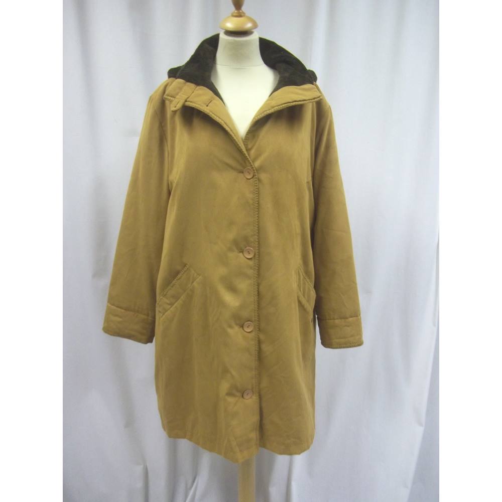 Frank Eden Size 18 Camel Brown Casual jacket / coat