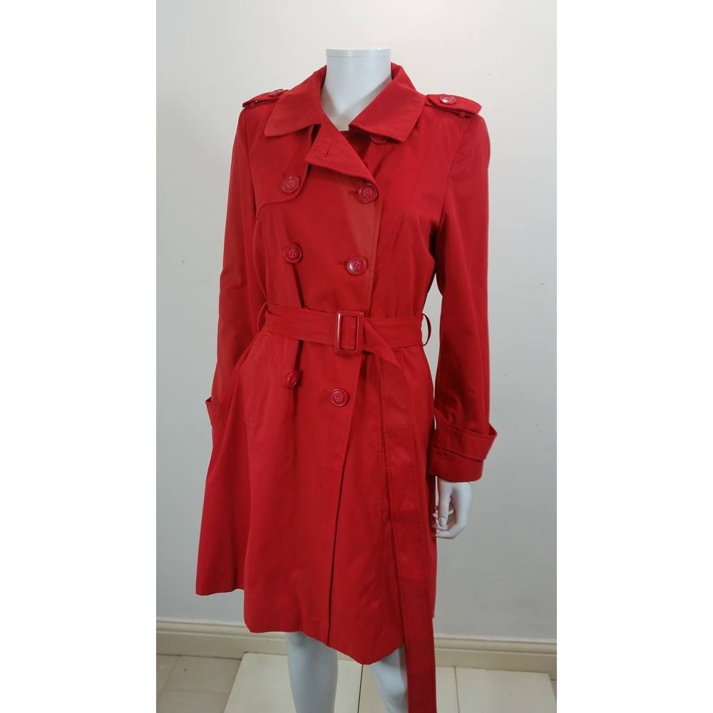 Women's Debenhams - Size: 14 - Red - Casual jacket / coat Debenhams ...