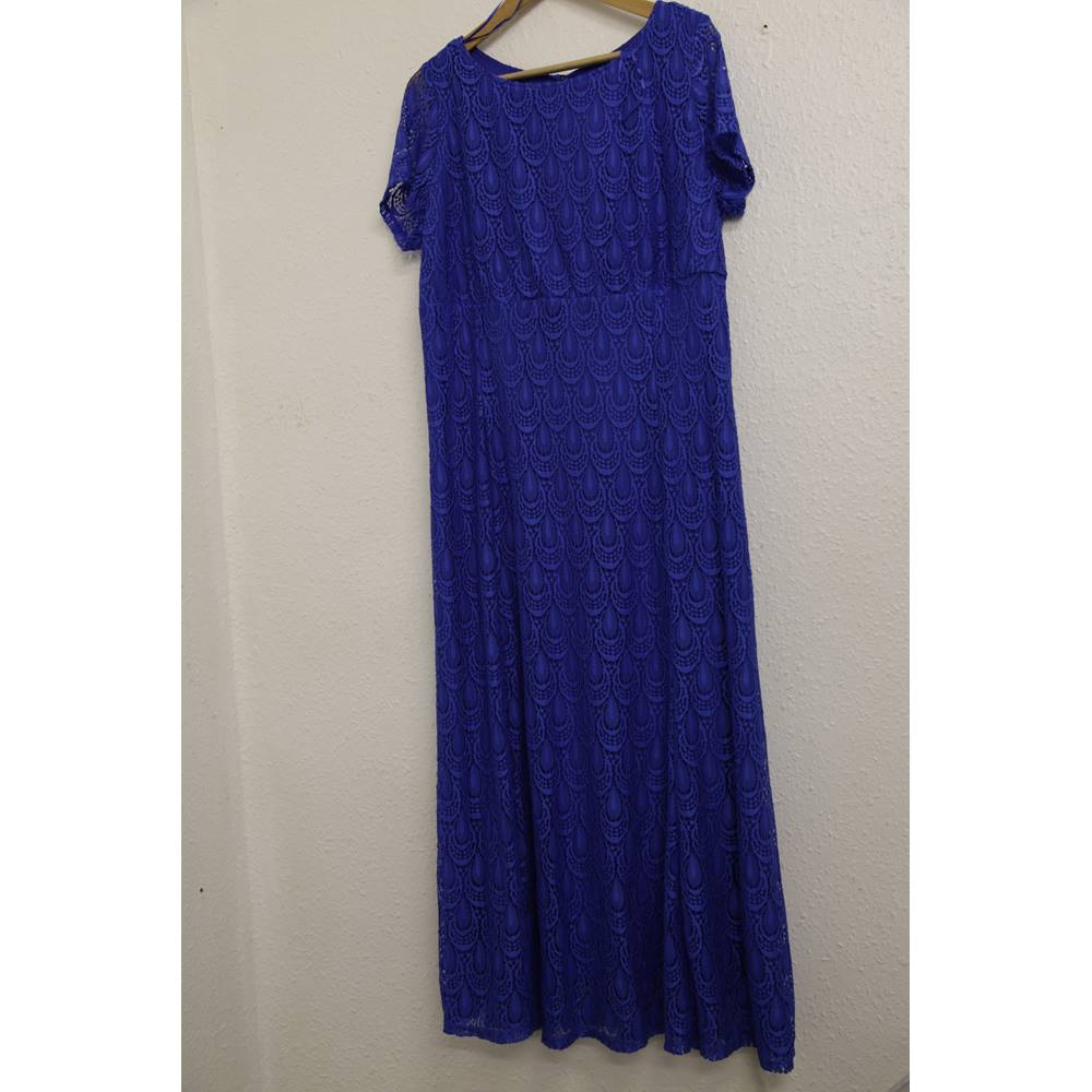 Joanna Hope BNWT Blue Dress Joanna Hope - Size: 20 - Blue - Full length ...