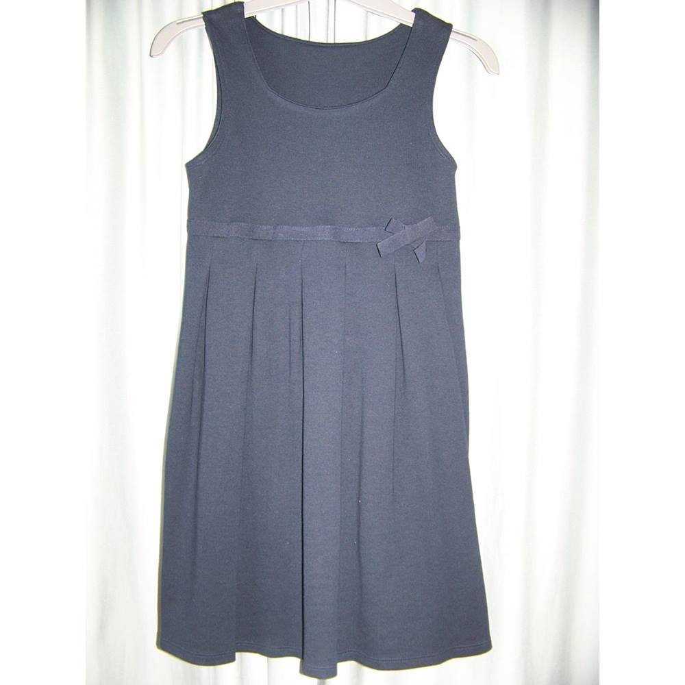 M&S School Marks & Spencer - Size: 9 - 10 Years - Blue - Pinafore dress ...