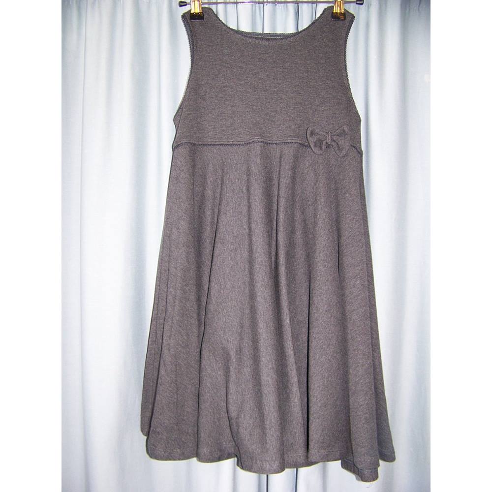 M&S School Marks & Spencer - Size: 8 - 9 Years - Grey - Pinafore dress ...