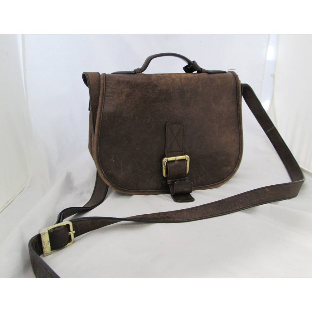 Franchetti Bond Leather Handbag Franchetti - Size: One size - Brown ...