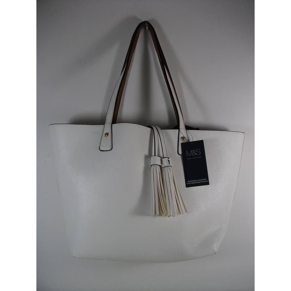 white bag tote