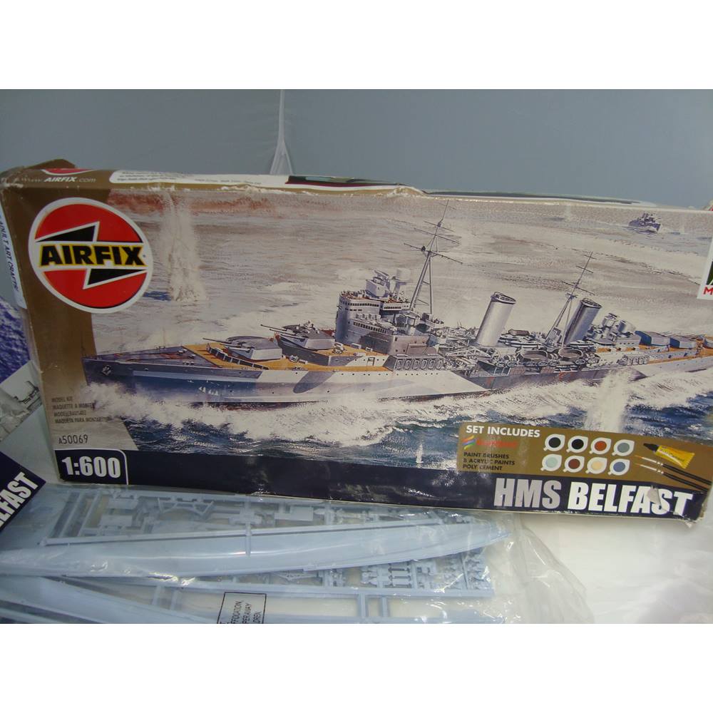 Airfix Model Kit of HMS Belfast - 1:600 scale | Oxfam GB | Oxfam’s ...