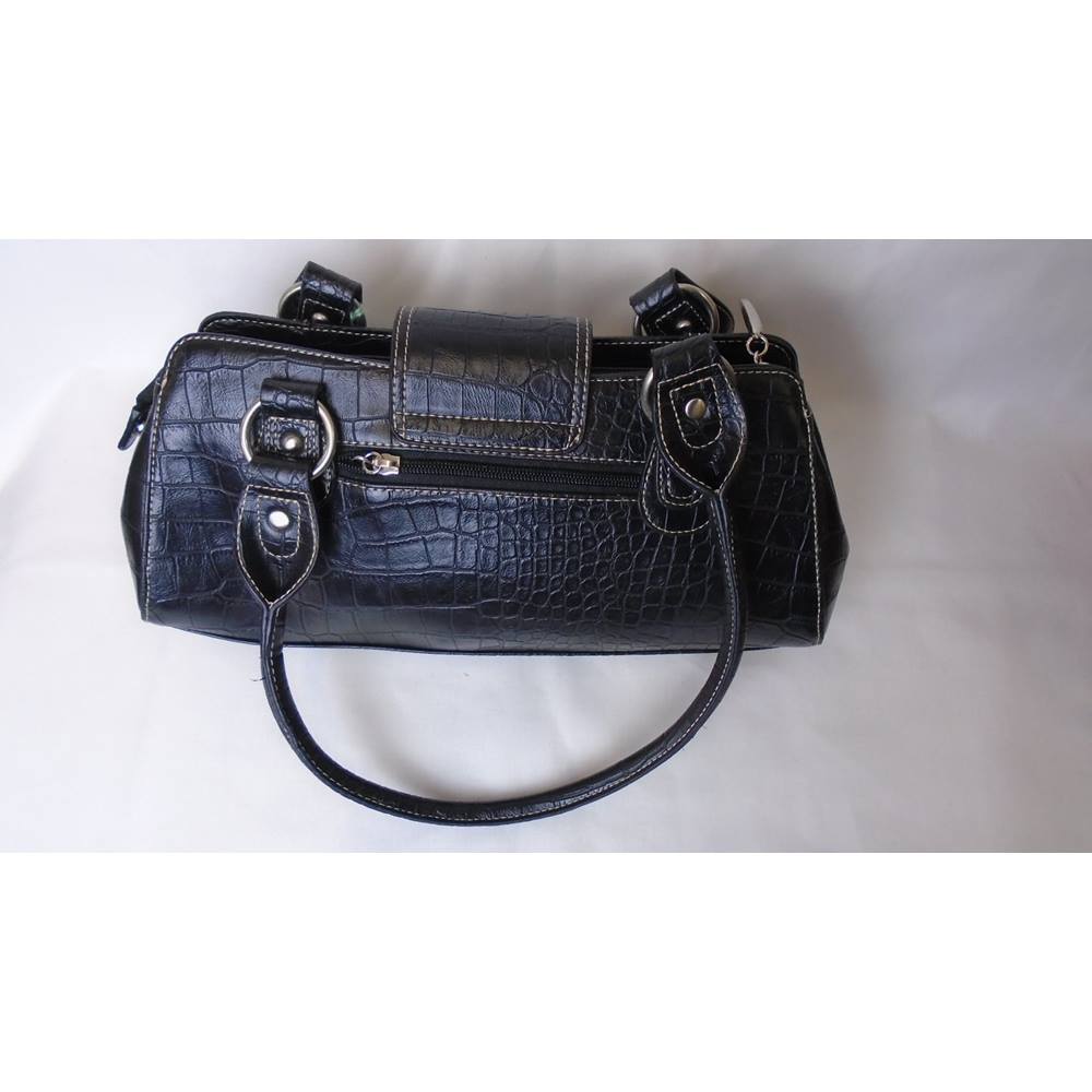 Chic Charlotte Reid Black Leather Handbag Size Not Chic Charlotte Reid Black Leather Handbag Size Not Specified Loading Zoom