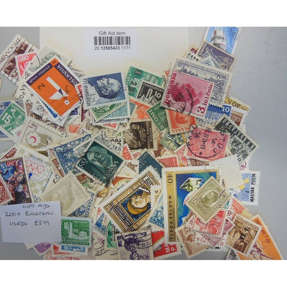 200+ European stamps used | Oxfam GB | Oxfam’s Online Shop