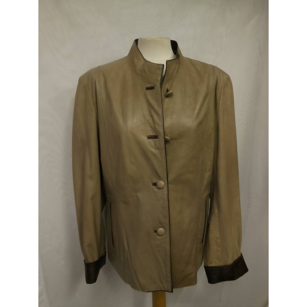 Women's Leather Jacket Woodland Leather Woodland Leather - Size: 16 ...