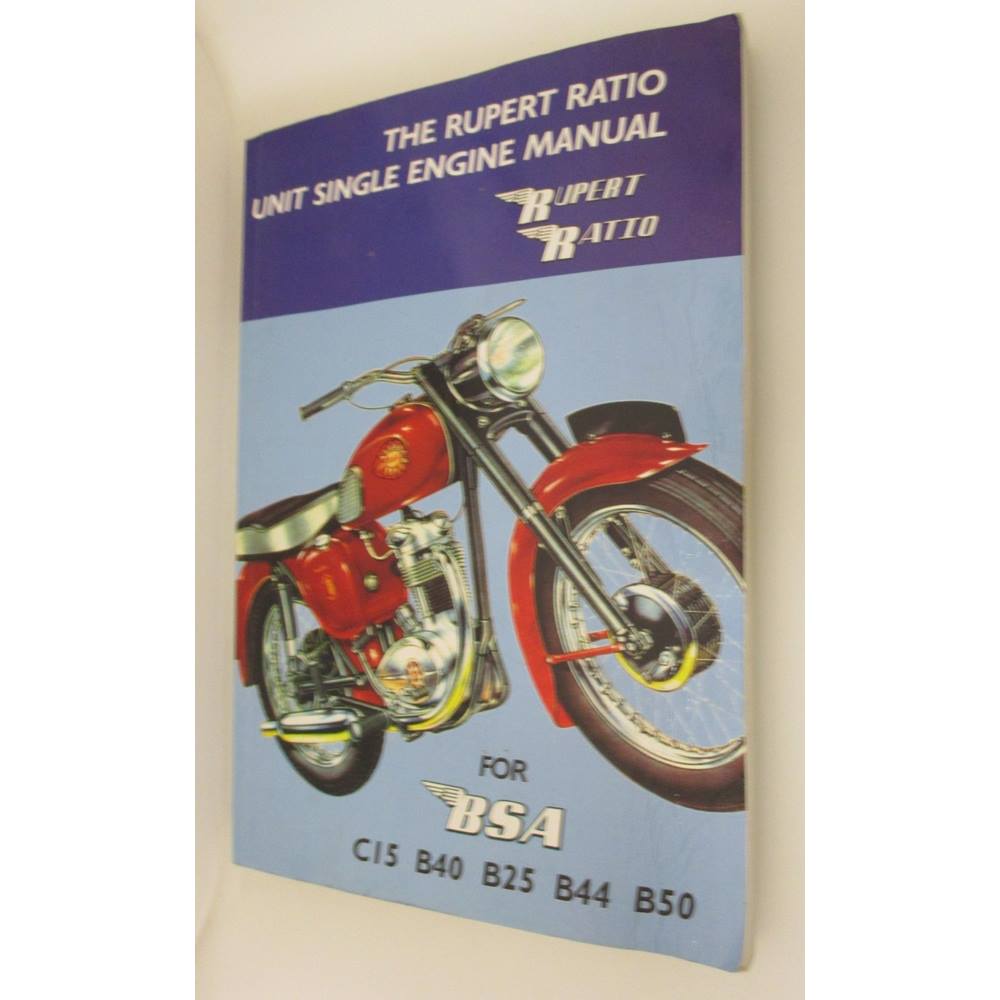 The Rupert Ratio Unit Single Engine Manual For Sale in Alnwick, London | Preloved