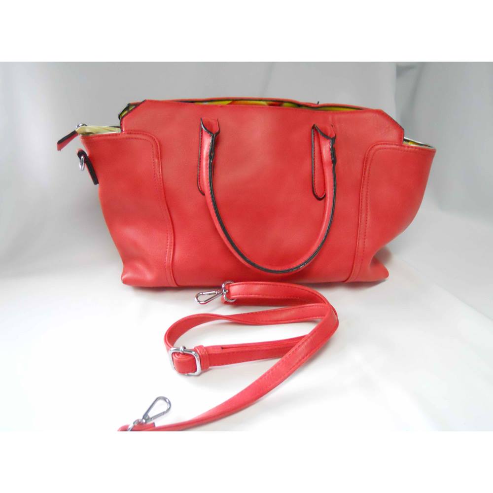 Bnwt Bessie London Medium Size Orange Leather Bag Oxfam Gb Bnwt Bessie London Medium Size Orange Leather Bag Loading Zoom