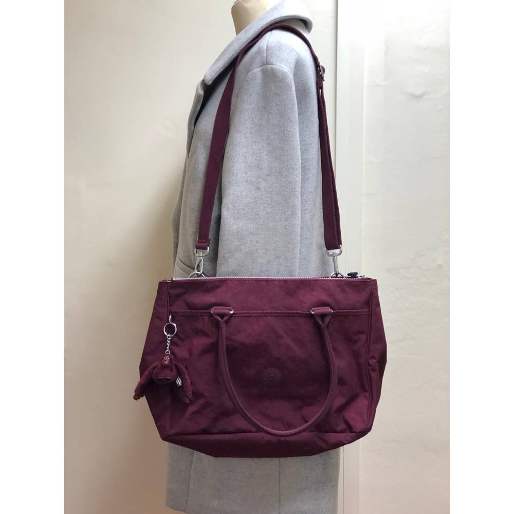 Kipling Maroon Handbag | Oxfam GB | Oxfam’s Online Shop