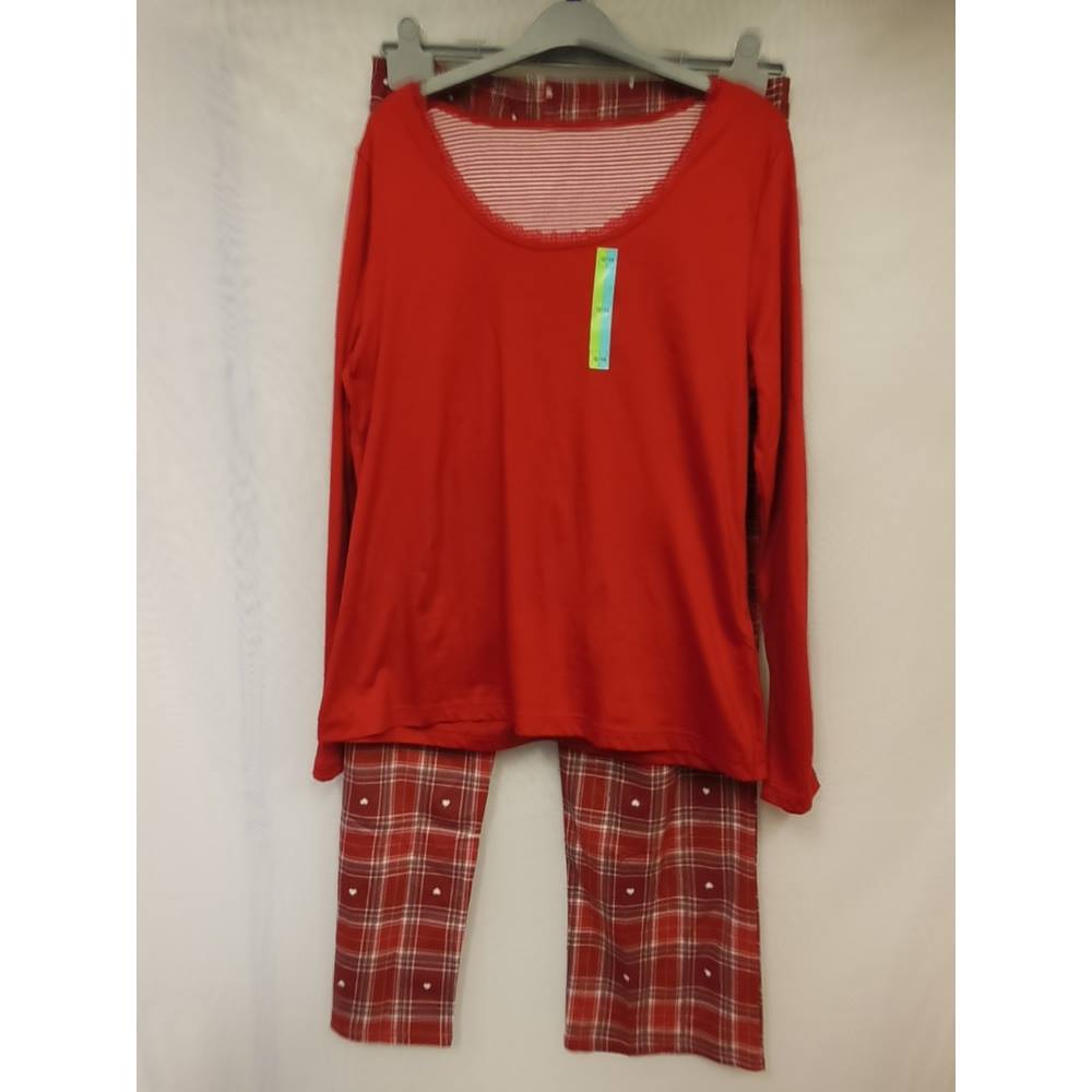M&S Women's Pyjamas, size 12-14 M&S Marks & Spencer - Size: 12 - Red ...
