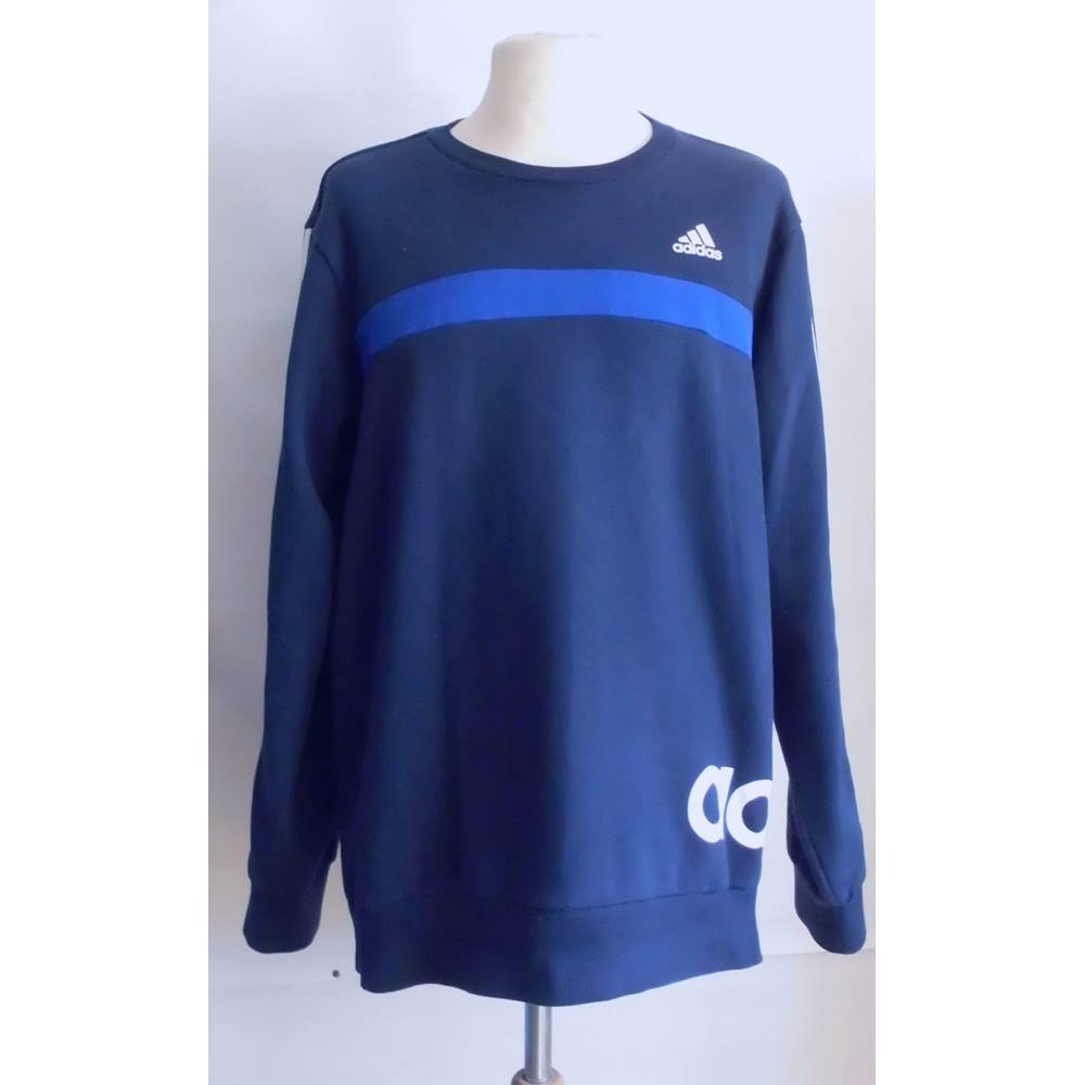 navy adidas jumper