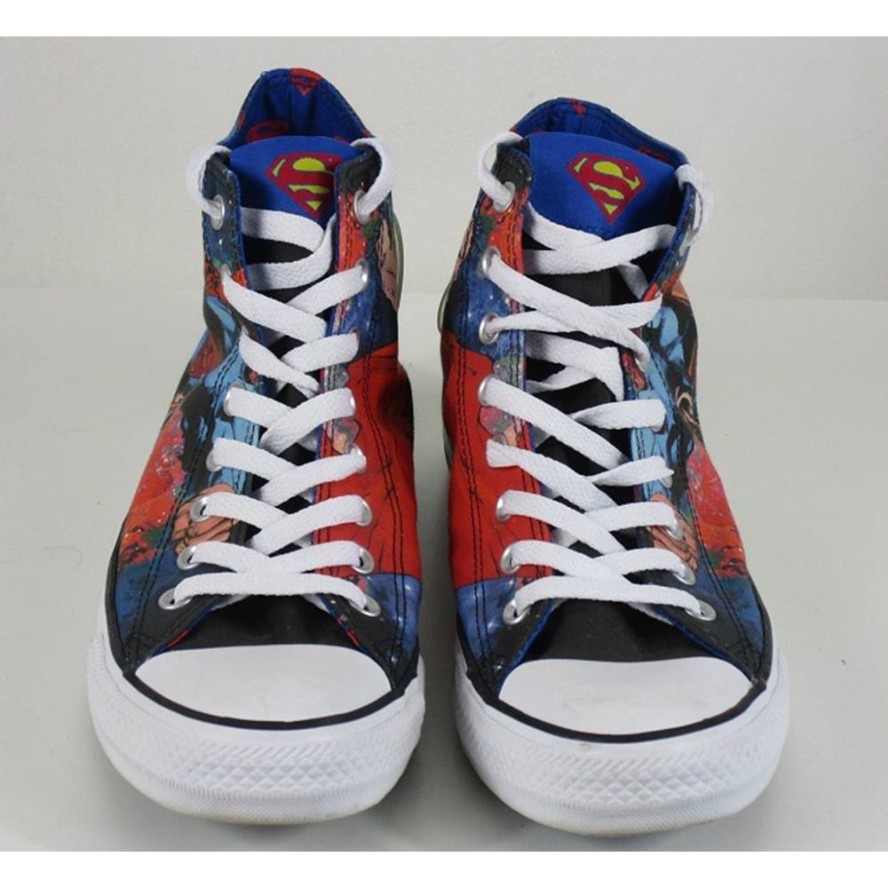 Converse All Star Superman Canvass Shoes Converse All Star - Size: 9 ...