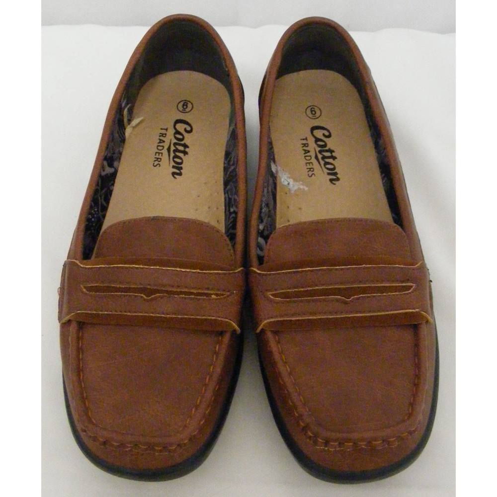 cotton flat shoes