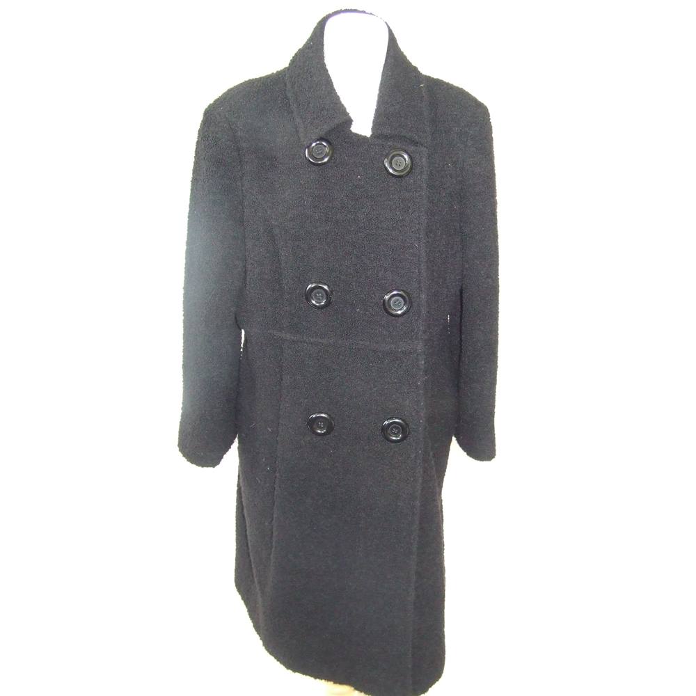 Betty Jackson Black for Debenhams Size 16 Black Smart Jacket/Coat ...