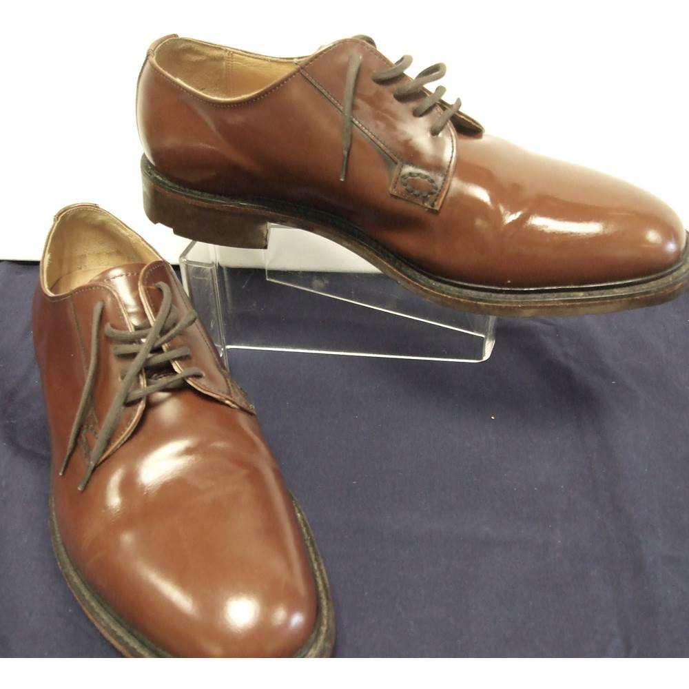Genuine Wm Loake & Jones Classic Plain Tie Shoe Wm Loake & Jones - Size ...