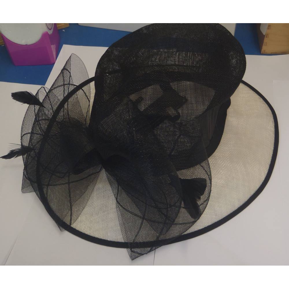 M S Collection Straw Hat With Bow Marks Spencer Size M S Collection Straw Hat With Bow Marks Spencer Size Black Wedding