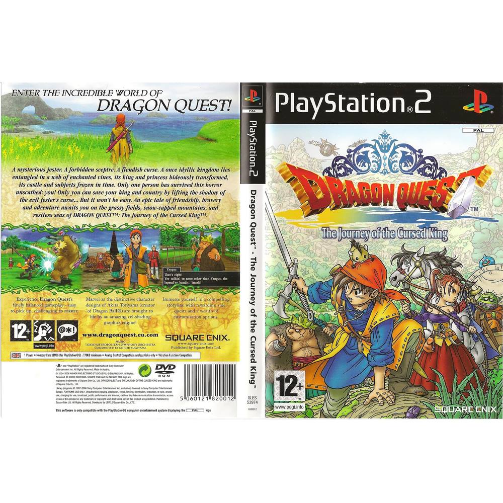 Dragon Quest Viii - The Journey Of The Cursed King - Ps2 